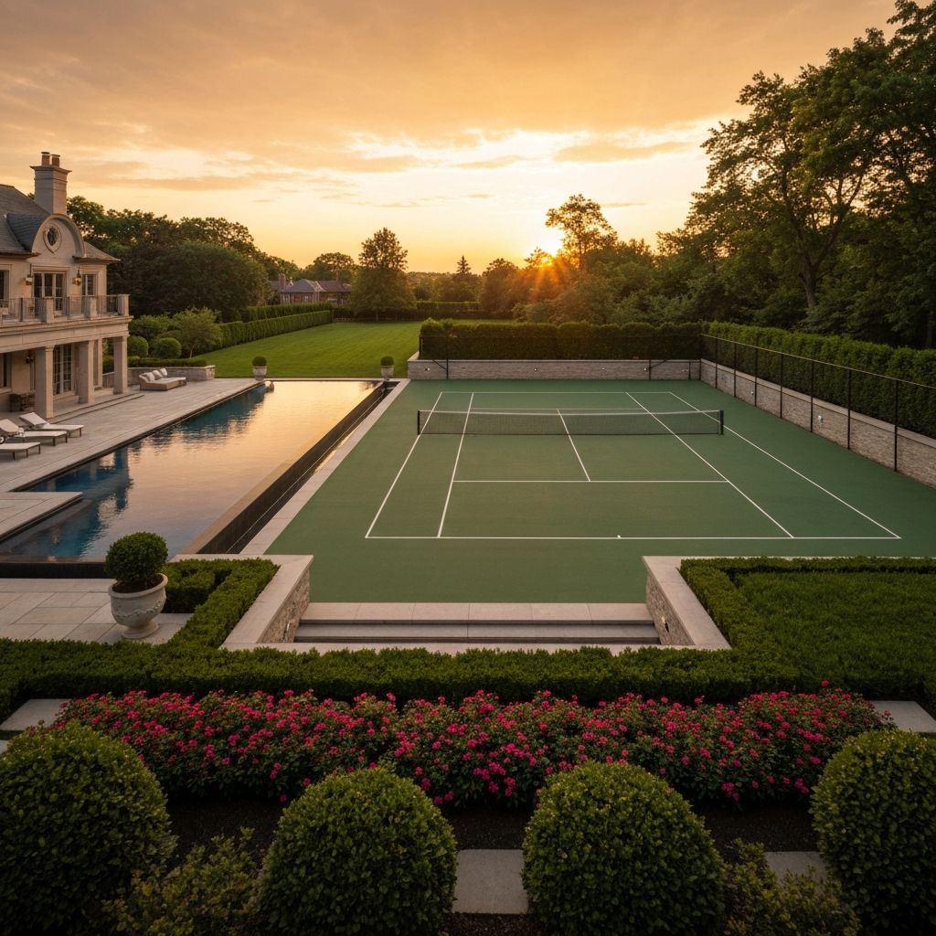 Bridle Path estate grounds