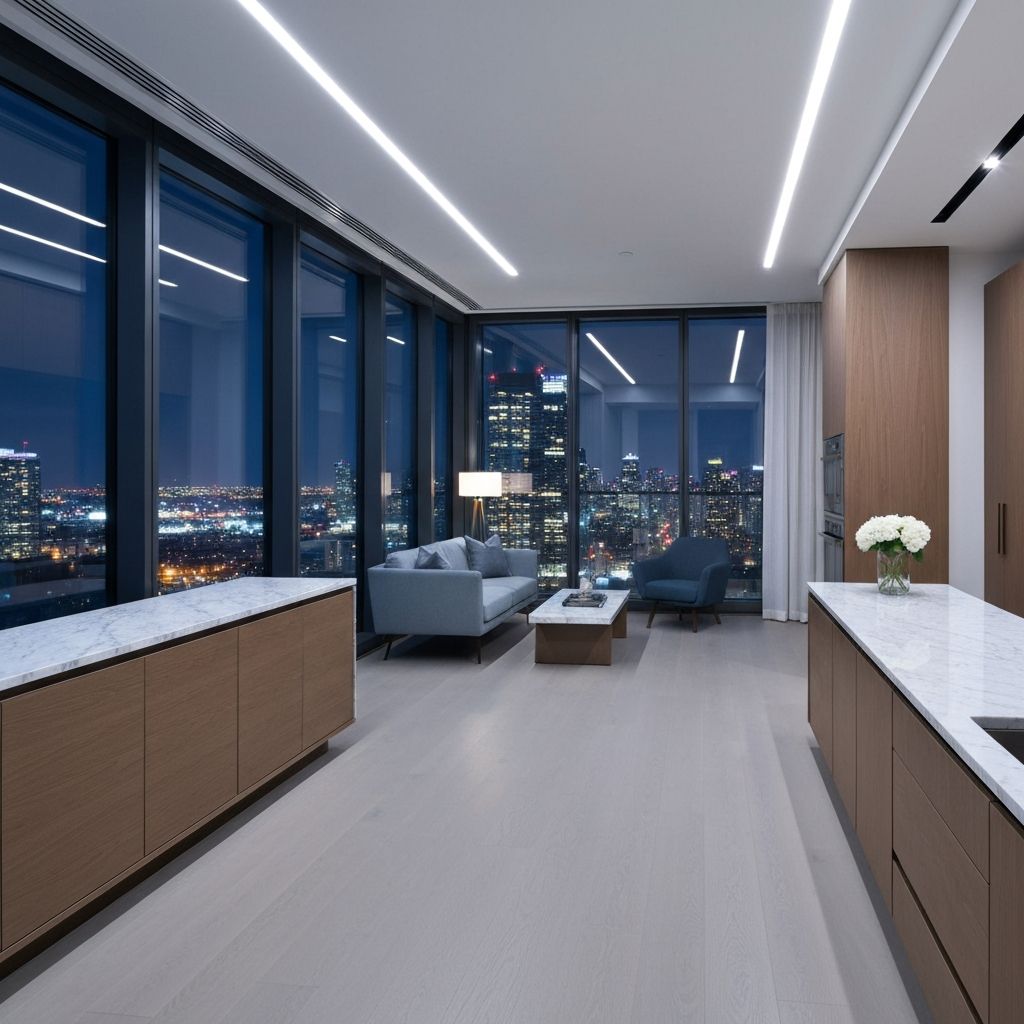 Financial District penthouse