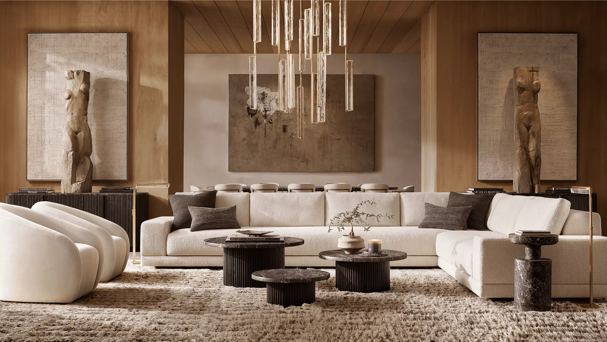 Luxury interior living space