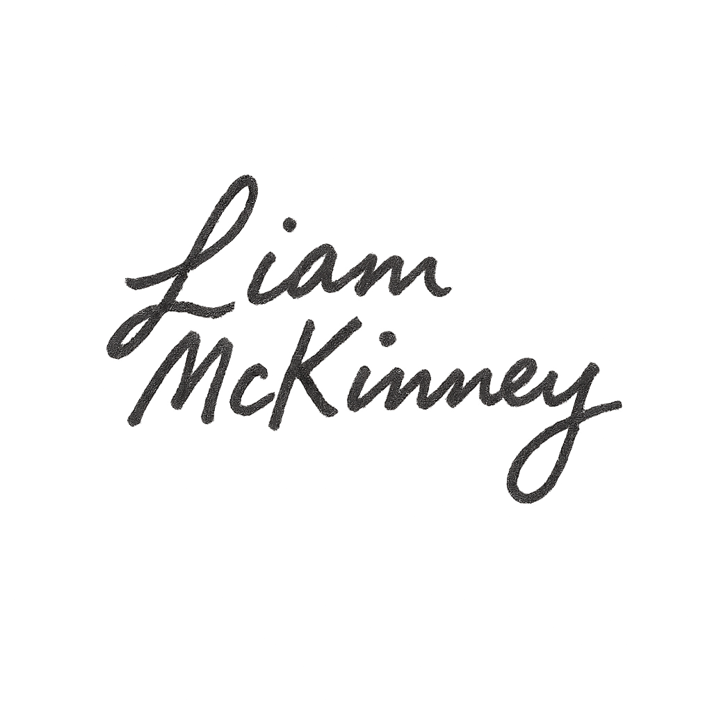 Liam McKinney Signature